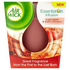 AirWick svíčka Essent.Oils 105g Jablko | Svíčky, svícny a lampové oleje AirWick svíčka Essent.Oils 105g Jablko | Svíčky, svícny a lampové oleje